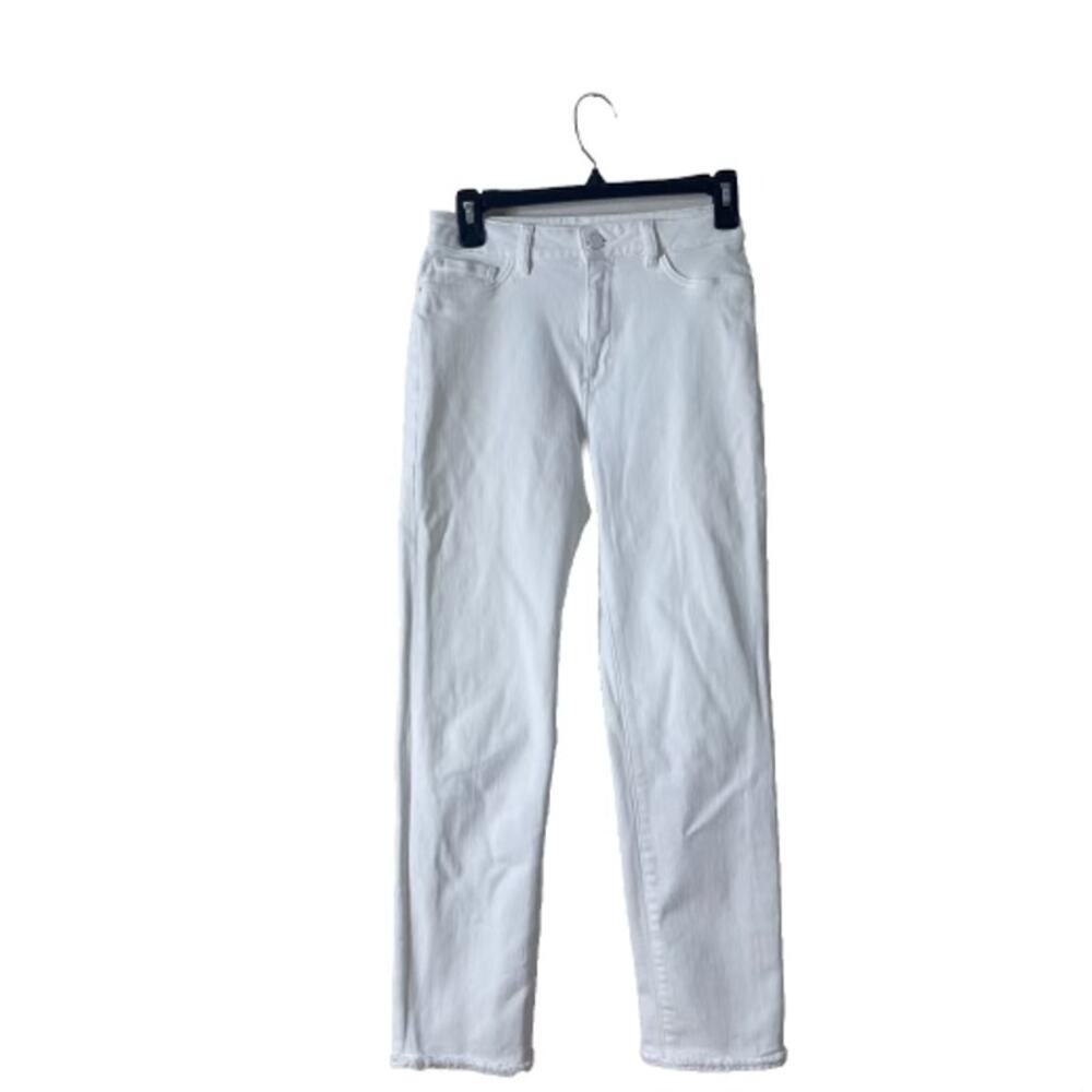 DL1961 White Cropped Denim Jeans Size 27